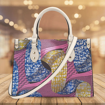 Bissau Tropic Dune Faux Leather Satchel
