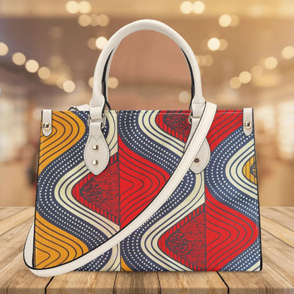 Nairobi Tropic Dune Faux Leather Satchel