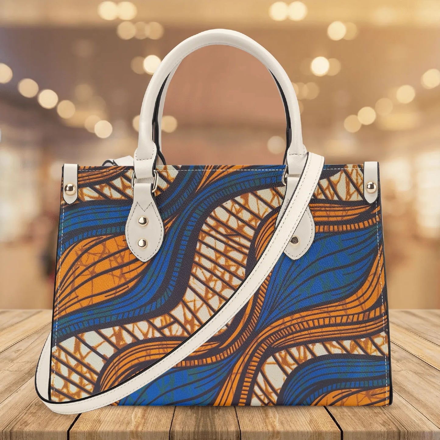 niamey tropic dune faux leather satchel