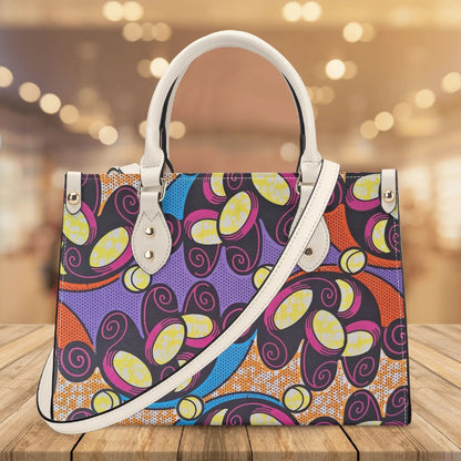 Kigali Tropic Dune Faux Leather Satchel