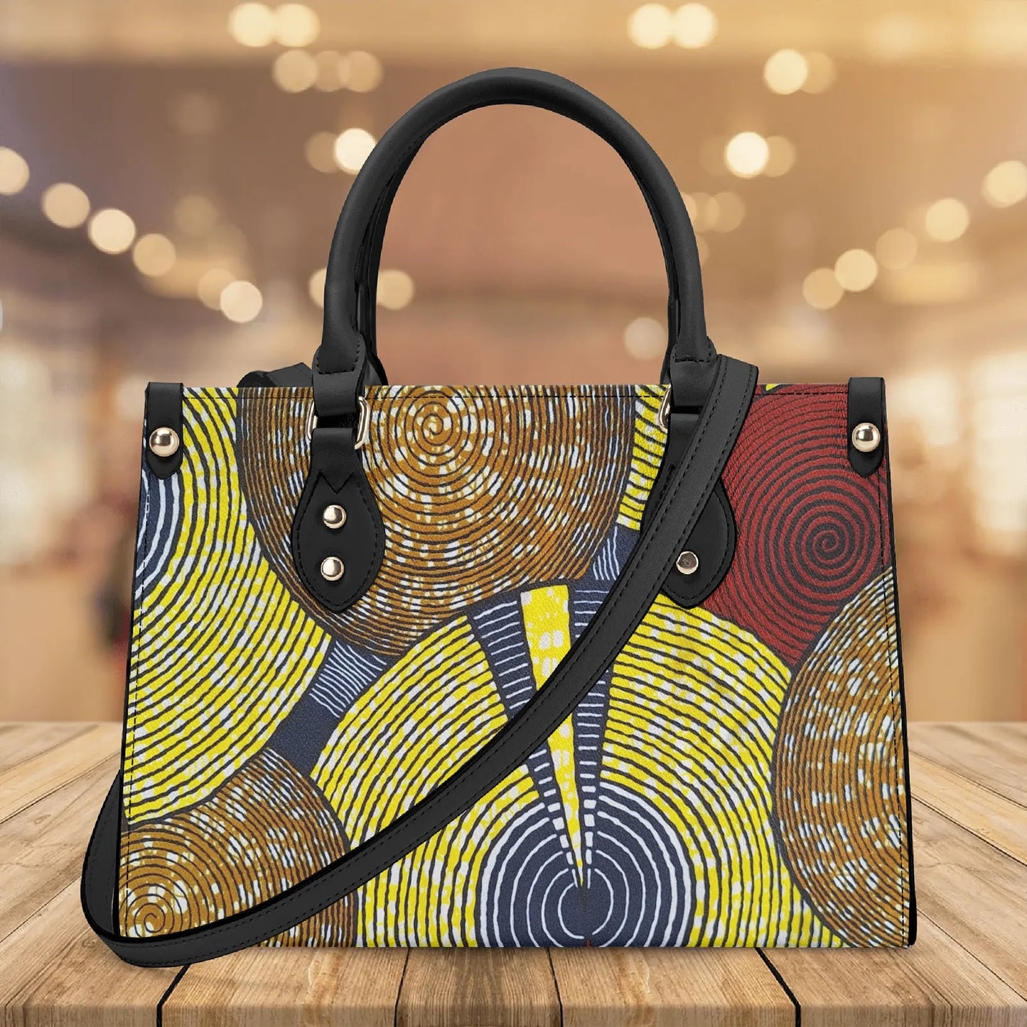 porto-novo tropic dune faux leather satchel
