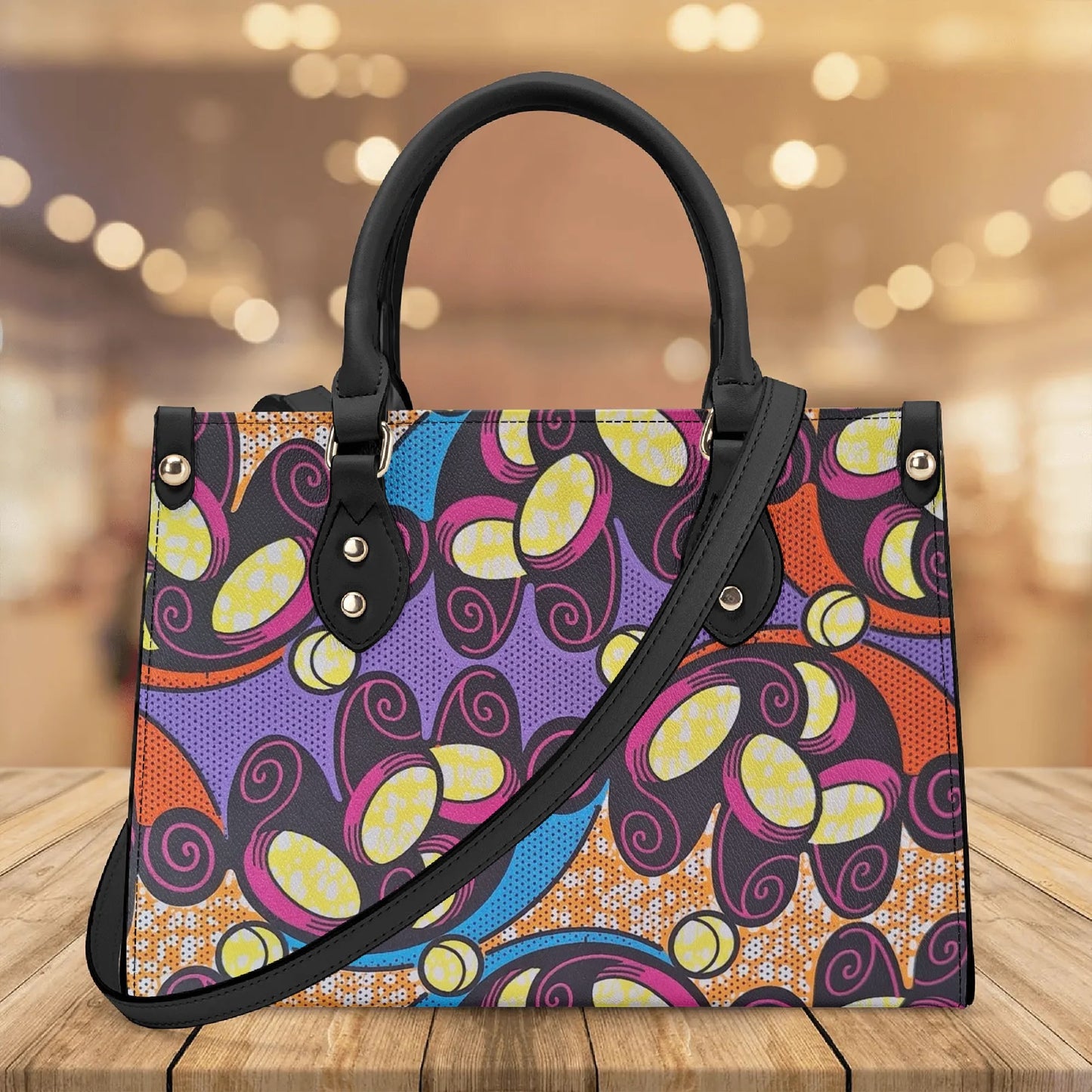 kigali tropic dune faux leather satchel
