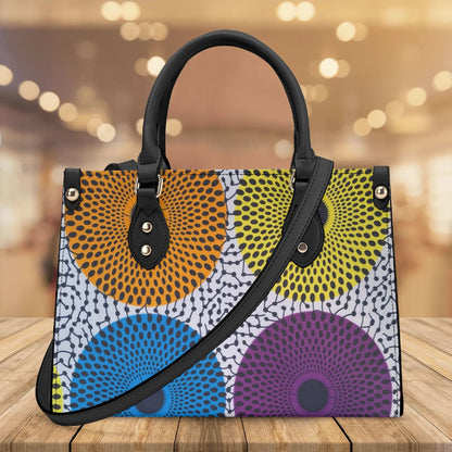 Malabo Tropic Dune Faux Leather Satchel