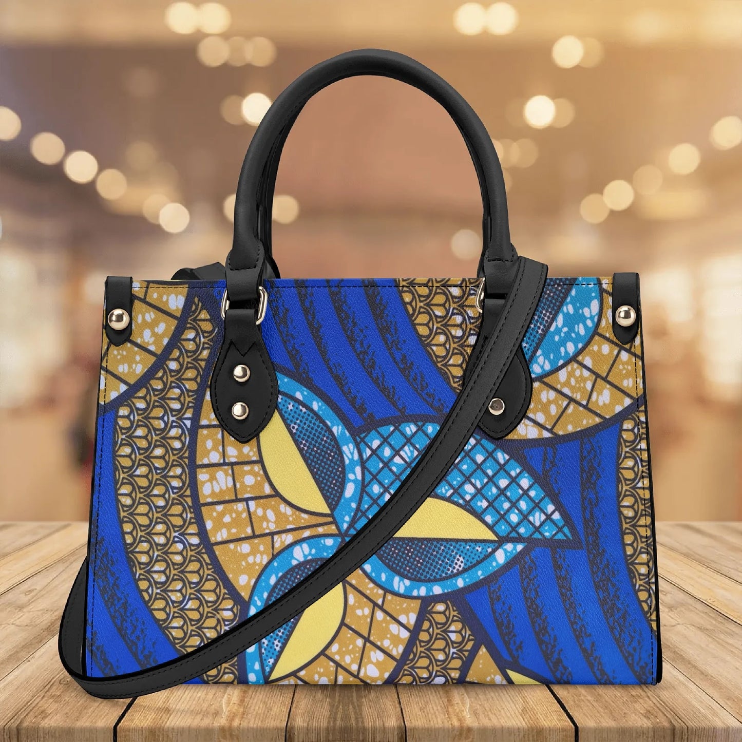 luxor tropic dune faux leather satchel