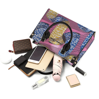 Bissau Tropic Dune Faux Leather Satchel