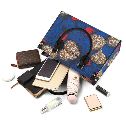 Libreville Tropic Dune Faux Leather Satchel