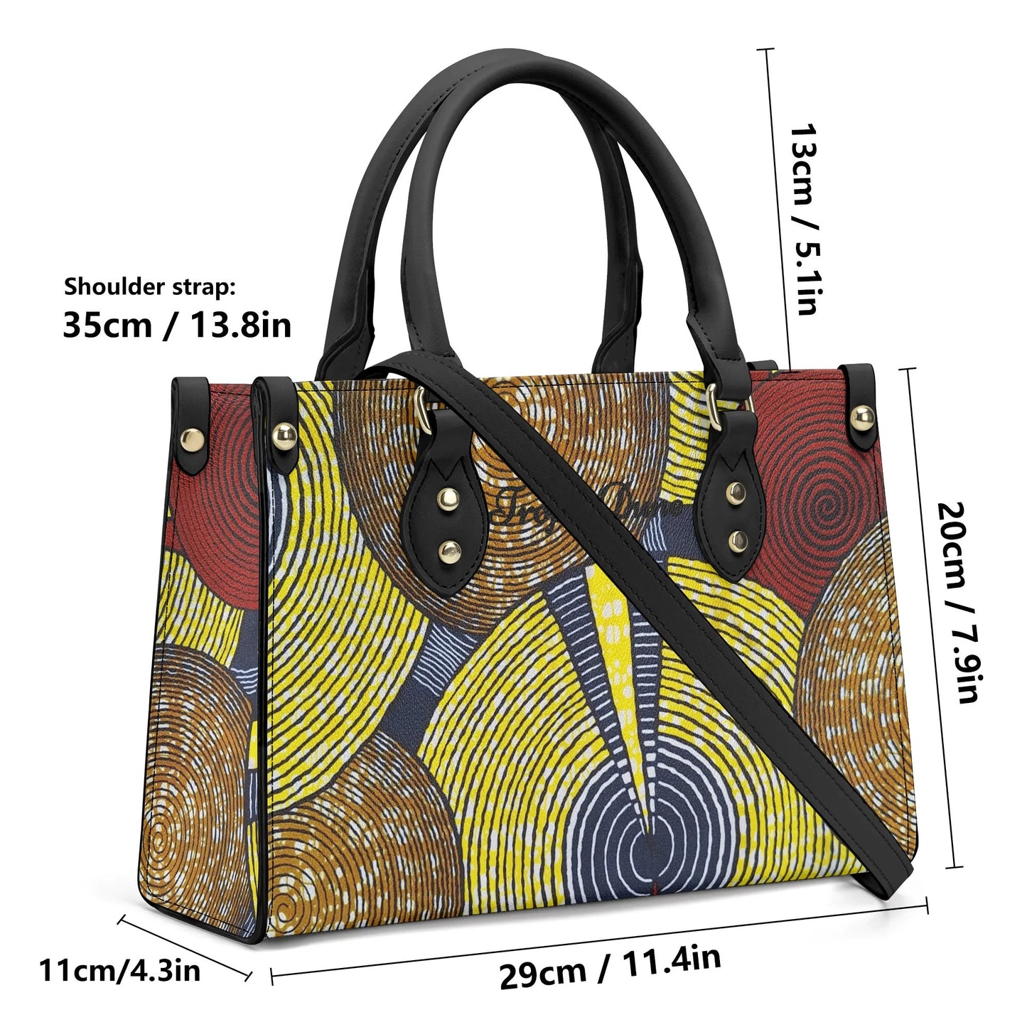 porto-novo tropic dune faux leather satchel