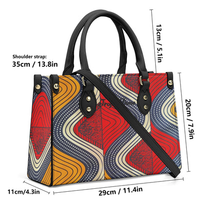Nairobi Tropic Dune Faux Leather Satchel