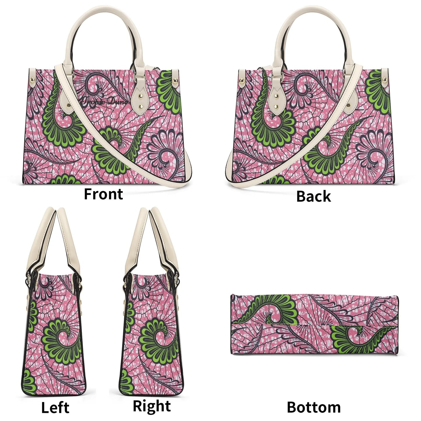 freetown tropic dune faux leather luxy satchel