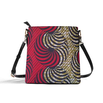 Voilà Faux Leather Bucket Shoulder Bag By Tropic Dune