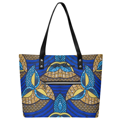 Montpellier Faux Leather Tote Bag By Tropic Dune
