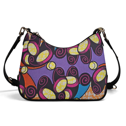 Rivas Faux Leather Shoulder Bag By Tropic Dune