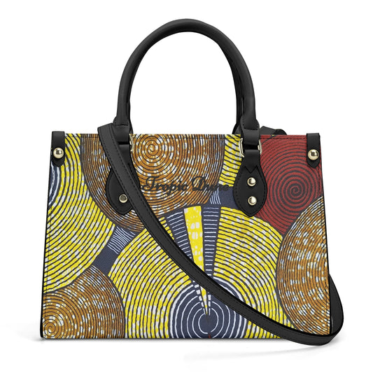Porto-Novo Tropic Dune Faux Leather Satchel