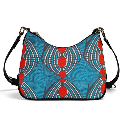 Masaya Faux Leather Shoulder Bag By Tropic Dune