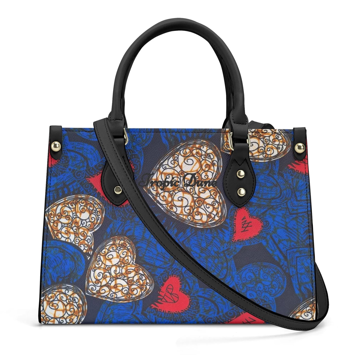 libreville tropic dune faux leather satchel