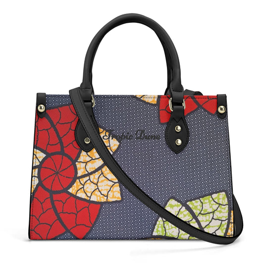 Sahasha Tropic Dune Faux Leather Satchel