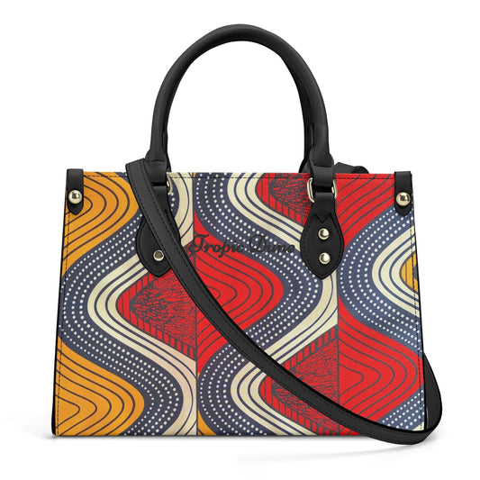 Nairobi Tropic Dune Faux Leather Satchel