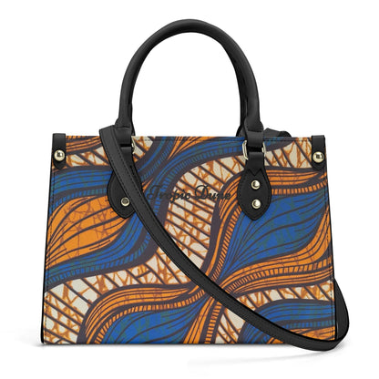 Niamey Tropic Dune Faux Leather Satchel