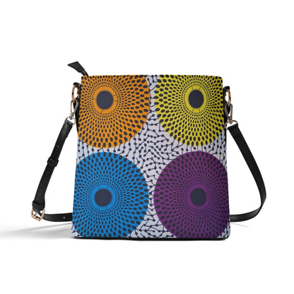 Volare Faux Leather Bucket Shoulder Bag By Tropic Dune