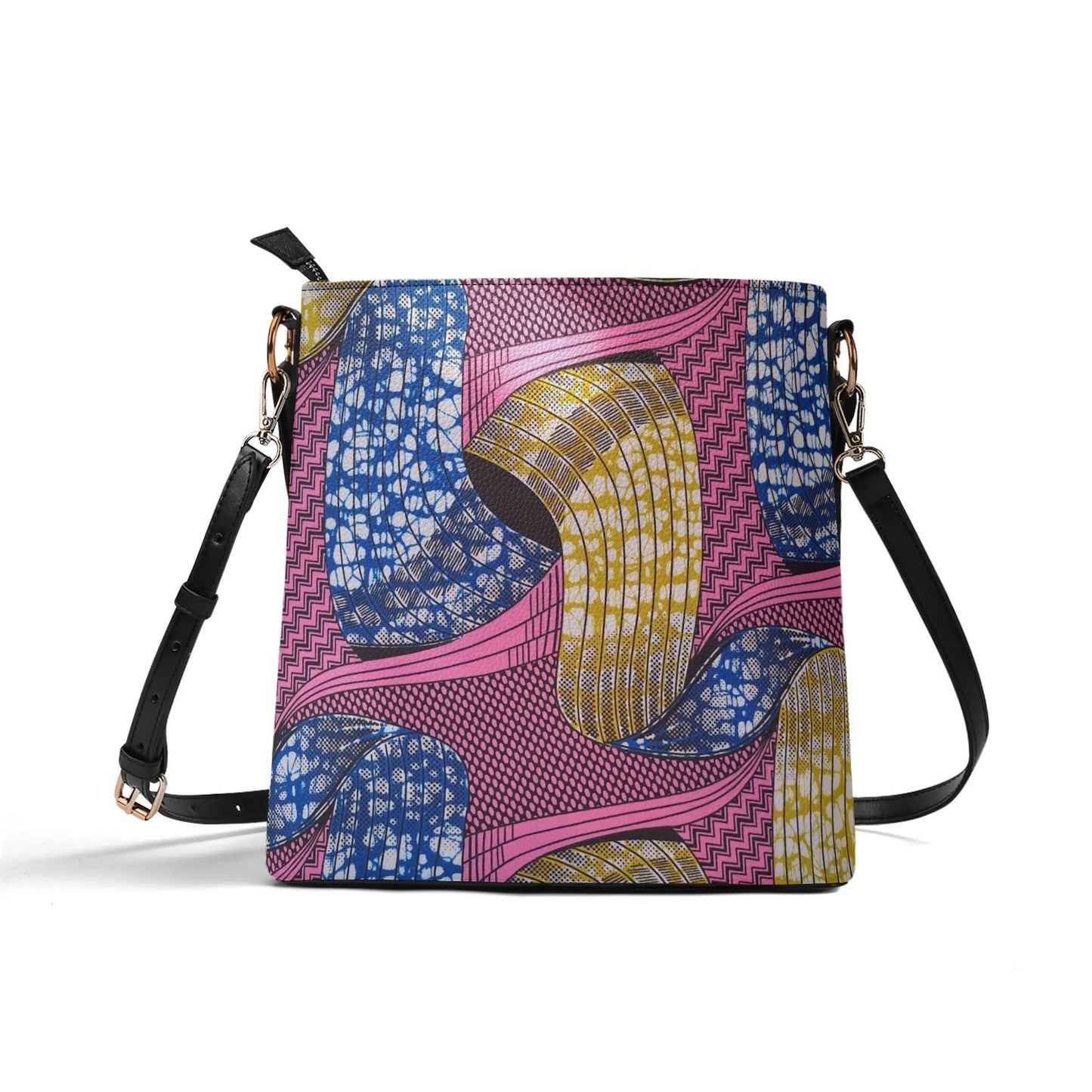 nostalgie faux leather bucket shoulder bag by tropic dune
