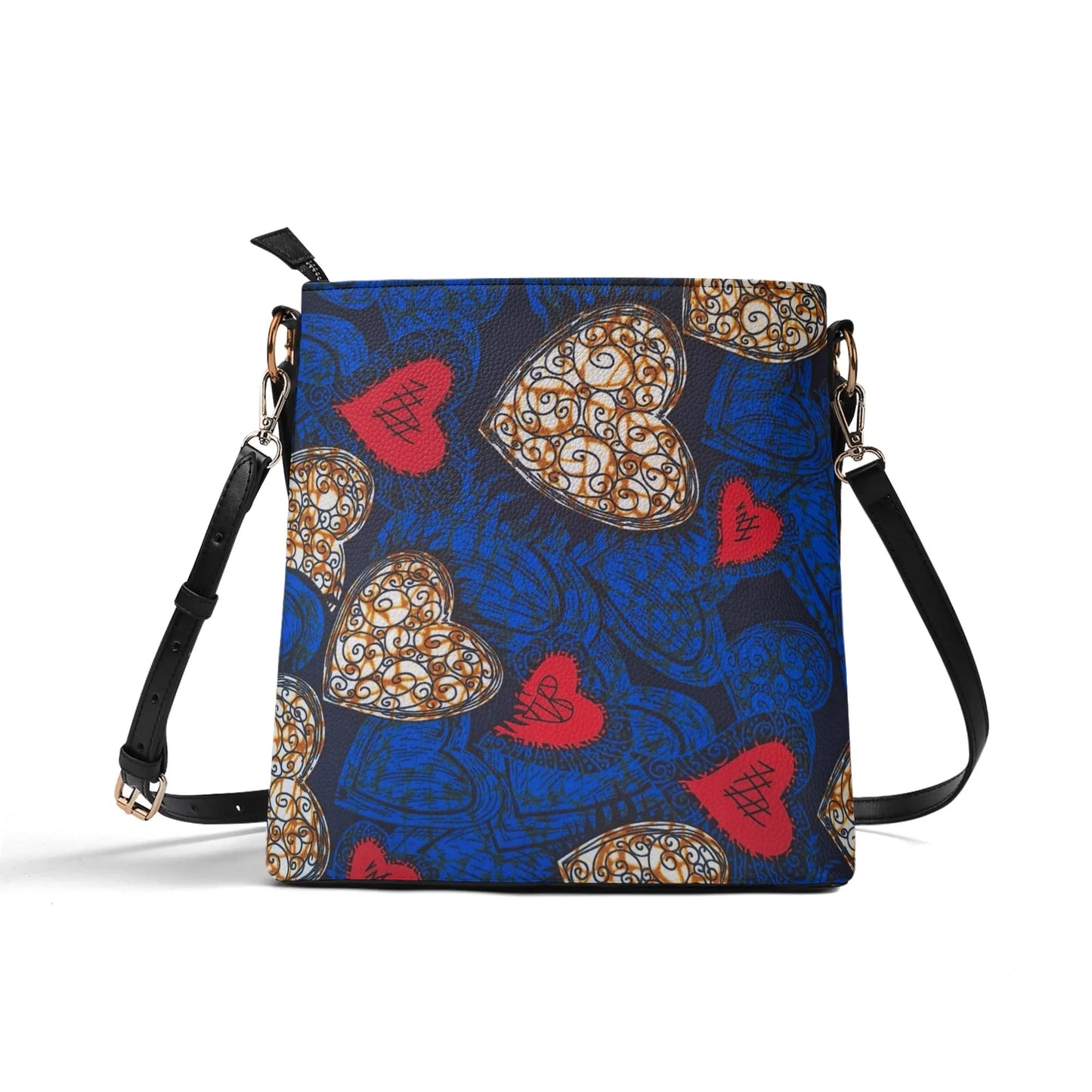 gabrielle faux leather bucket shoulder bag by tropic dune