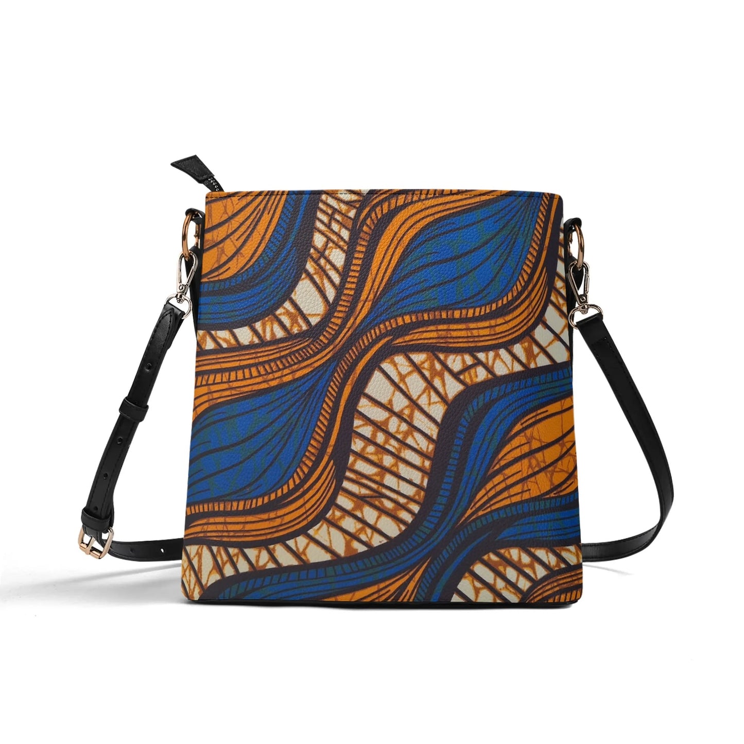 kylia faux leather bucket shoulder bag by tropic dune