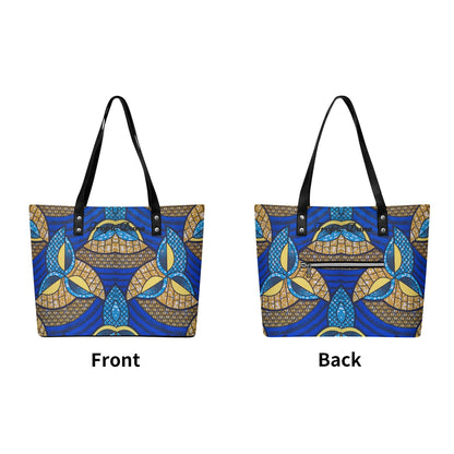 Montpellier Faux Leather Tote Bag By Tropic Dune