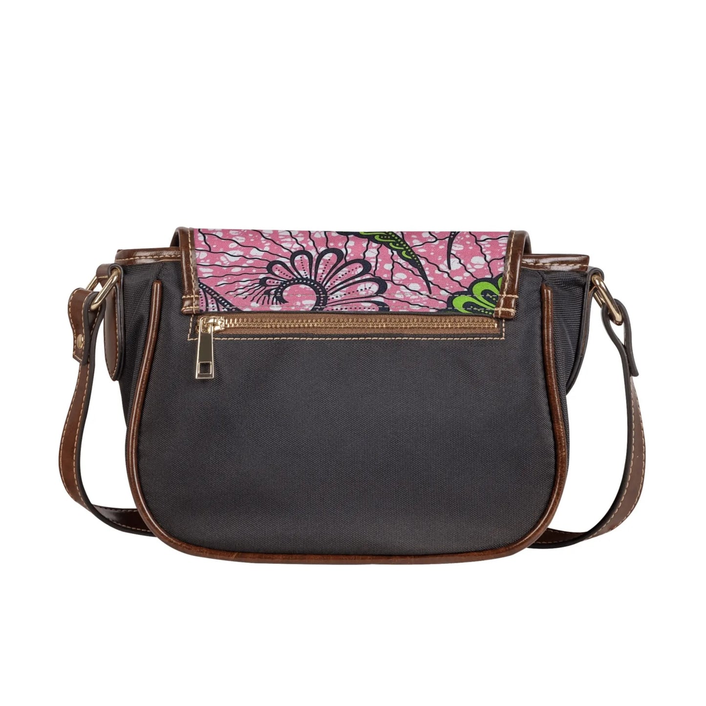 made woman saddle bag by tropic dune