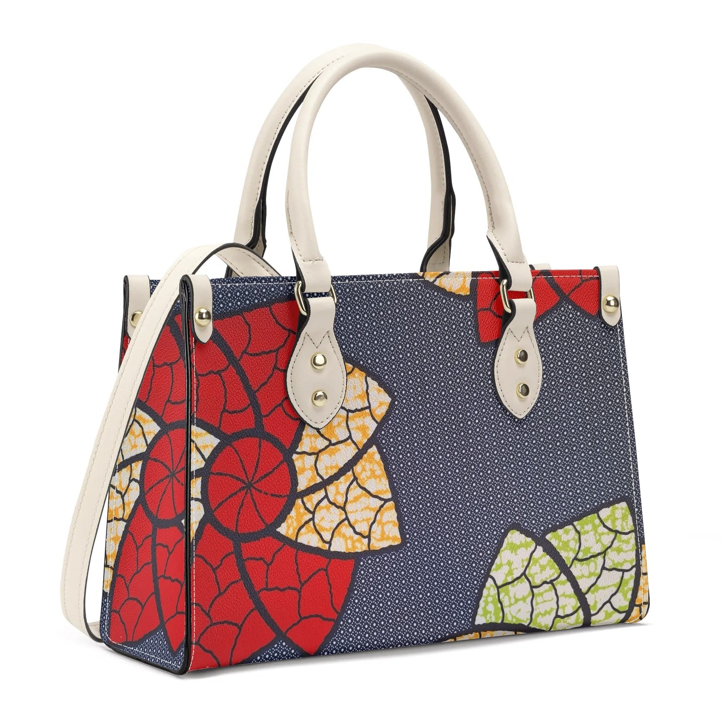 sahasha tropic dune faux leather satchel