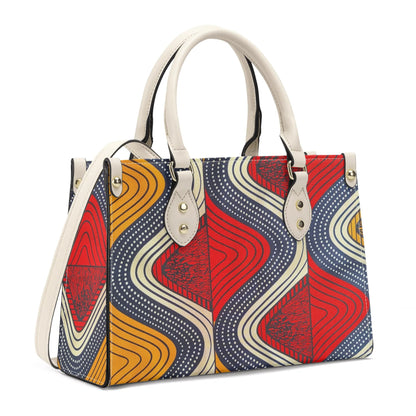 Nairobi Tropic Dune Faux Leather Satchel