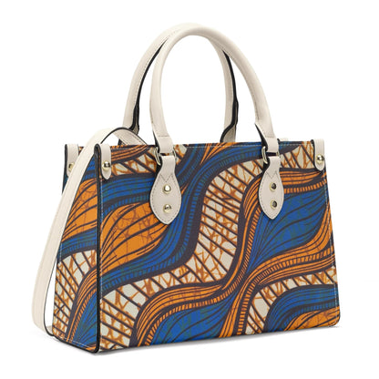 Niamey Tropic Dune Faux Leather Satchel