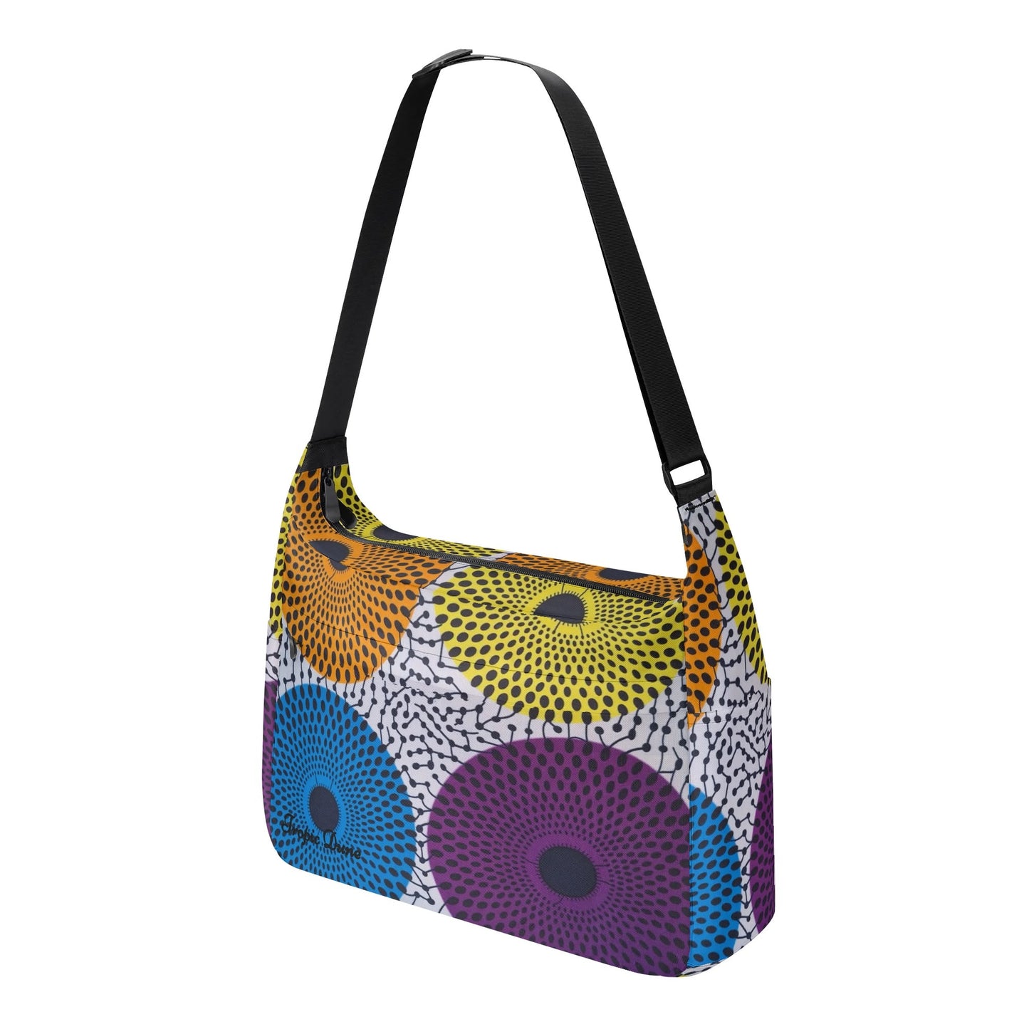 tropic dune willemstad canvas shoulder bag