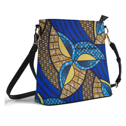 Maya Faux Leather Bucket Shoulder Bag By Tropic Dune