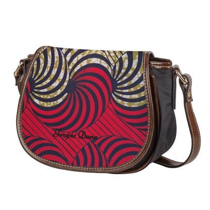 "Night And Day" Saddle Bag by Tropic Dune