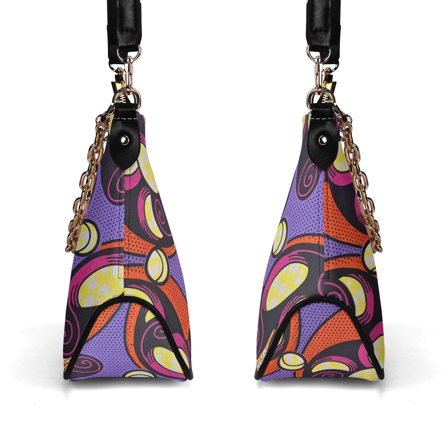 rivas faux leather shoulder bag by tropic dune