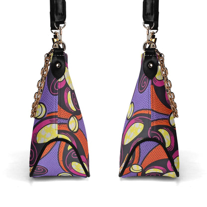 Rivas Faux Leather Shoulder Bag By Tropic Dune