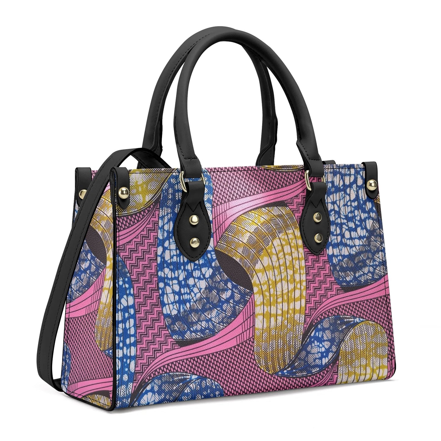 bissau tropic dune faux leather satchel