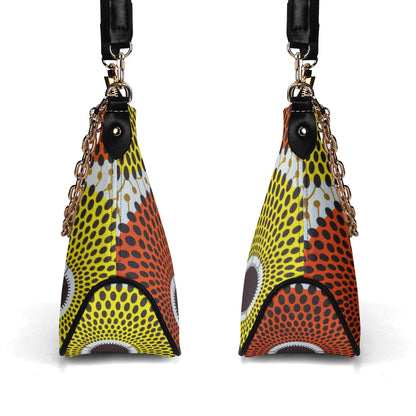 Lagos Faux Leather Shoulder Bag By Tropic Dune