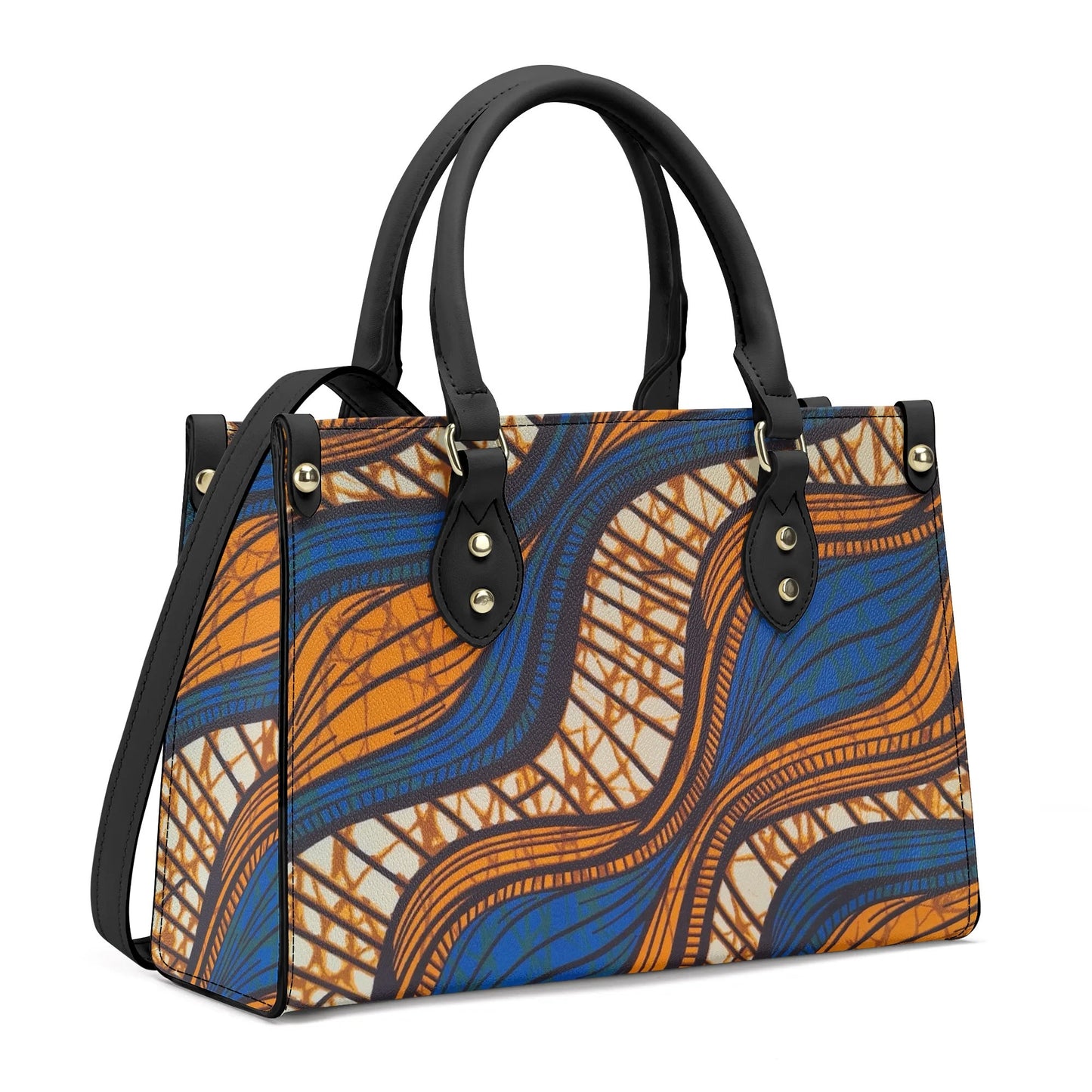 niamey tropic dune faux leather satchel