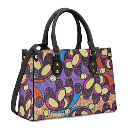 Kigali Tropic Dune Faux Leather Satchel
