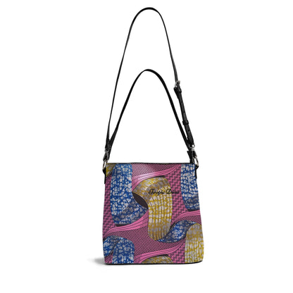 Nostalgie Faux Leather Bucket Shoulder Bag By Tropic Dune