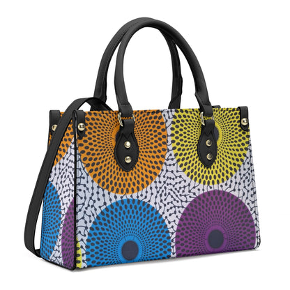 Malabo Tropic Dune Faux Leather Satchel