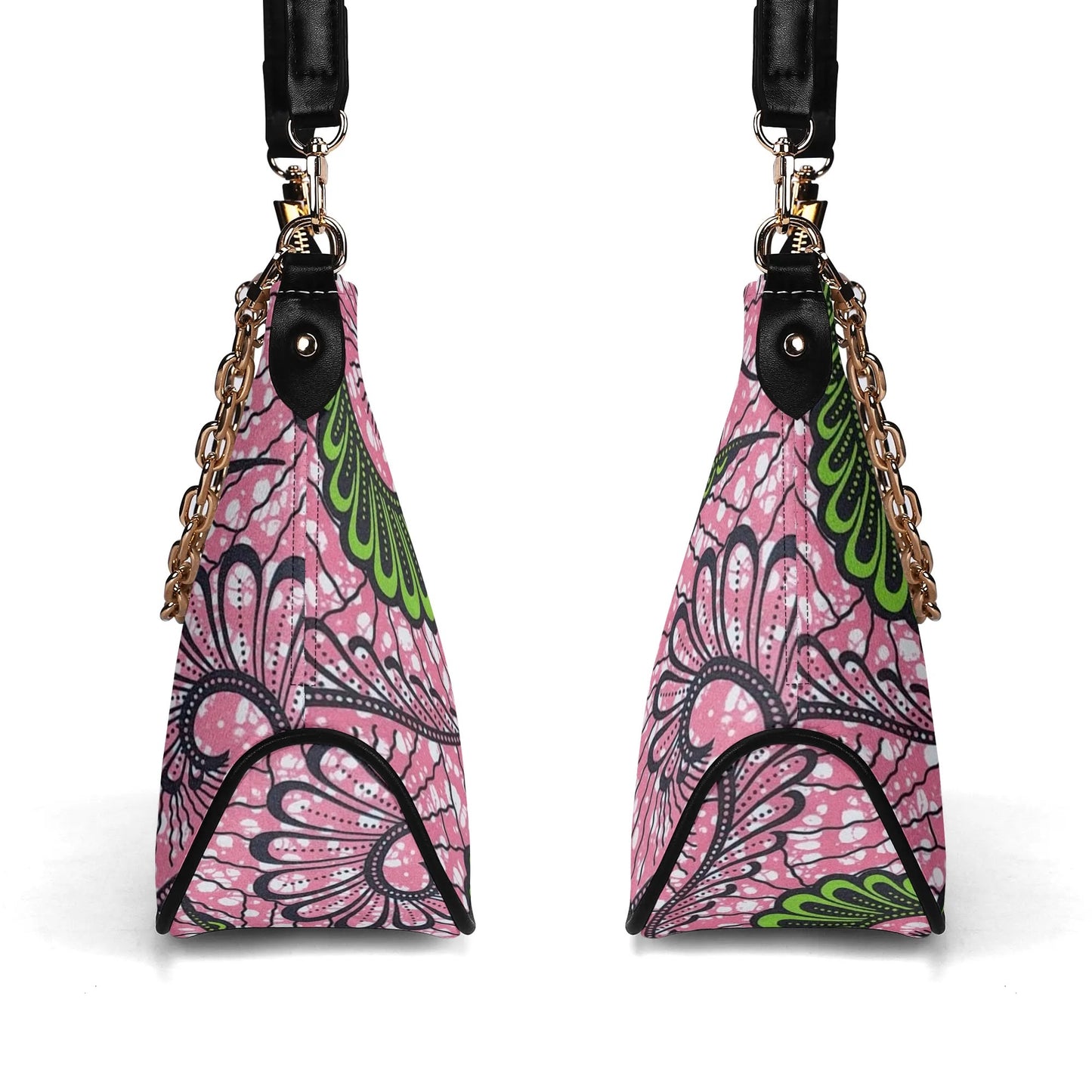 villa nueva faux leather shoulder bag by tropic dune