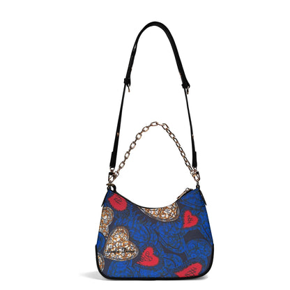 Granada Faux Leather Shoulder Bag By Tropic Dune