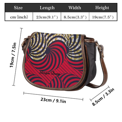 "Night And Day" Saddle Bag by Tropic Dune