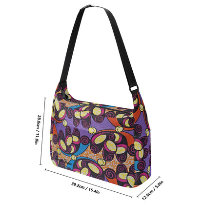Tropic Dune Havana Canvas Shoulder Bag