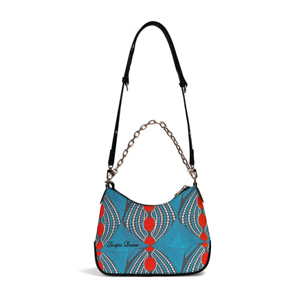 Masaya Faux Leather Shoulder Bag By Tropic Dune