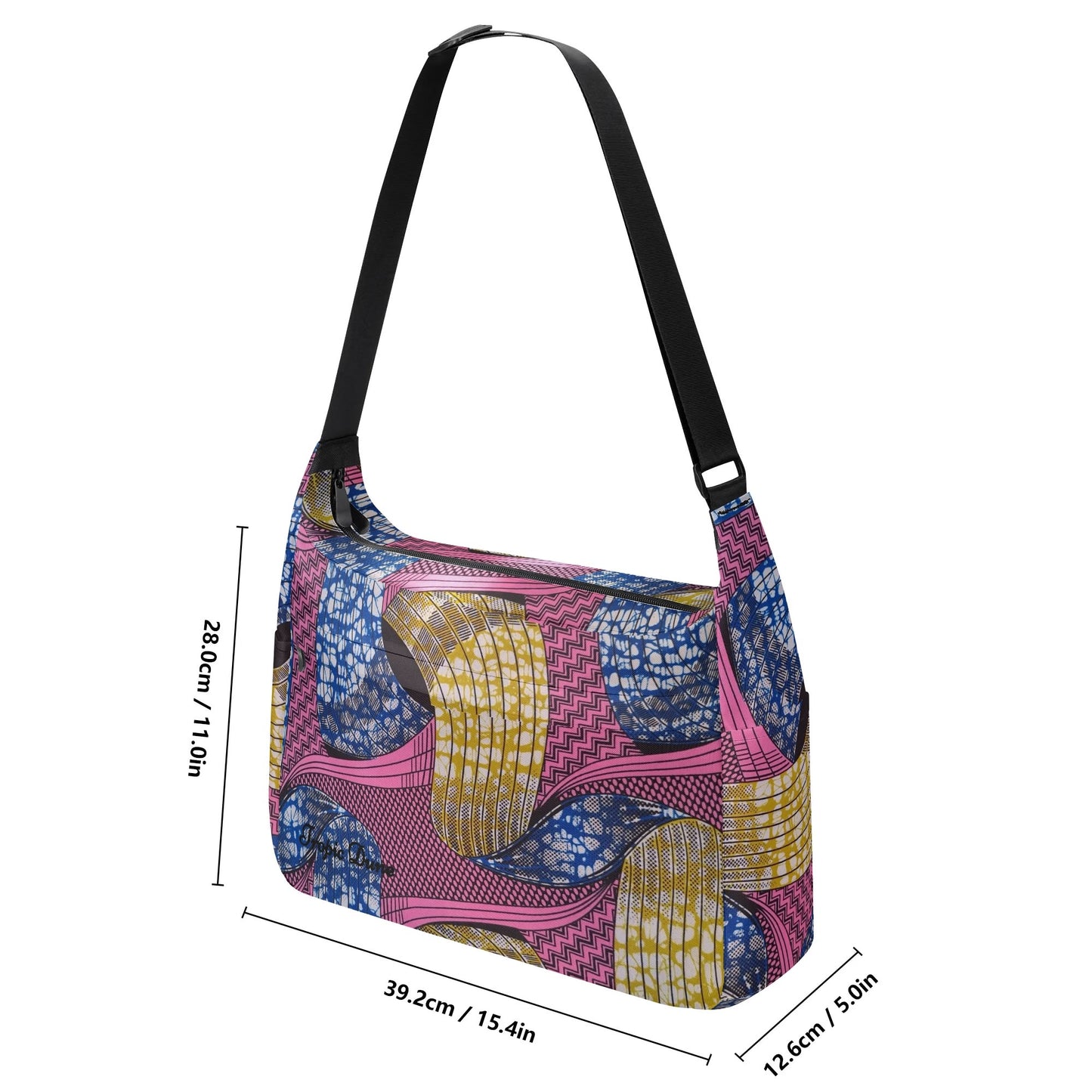 tropic dune delmas canvas shoulder bag