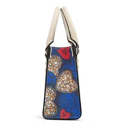 Libreville Tropic Dune Faux Leather Satchel