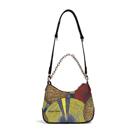 Bluefields Faux Leather Shoulder Bag By Tropic Dune